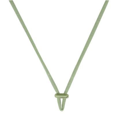 Chin strap with toggle clasp on a white background