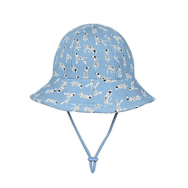 Back of Side of Bedhead Dalmatian Bucket Hat for 1-2 years