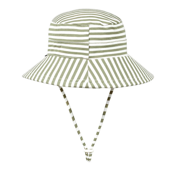 Bedhead Khaki Stripe Bucket Hat