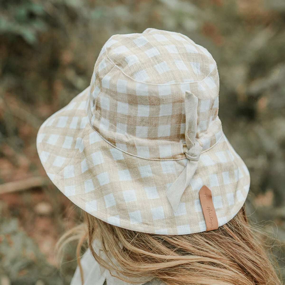 Bedhead Vacationer Reversible Adult Sun Hat - Flynn / Flax