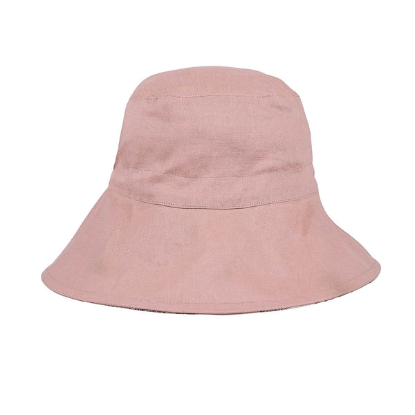 Bedhead Vacationer Reversible Adult Sun Hat - Ramble / Rosa