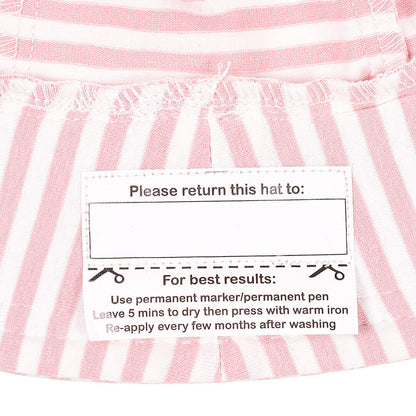 Bedhead Pink Stripe Bucket Hat
