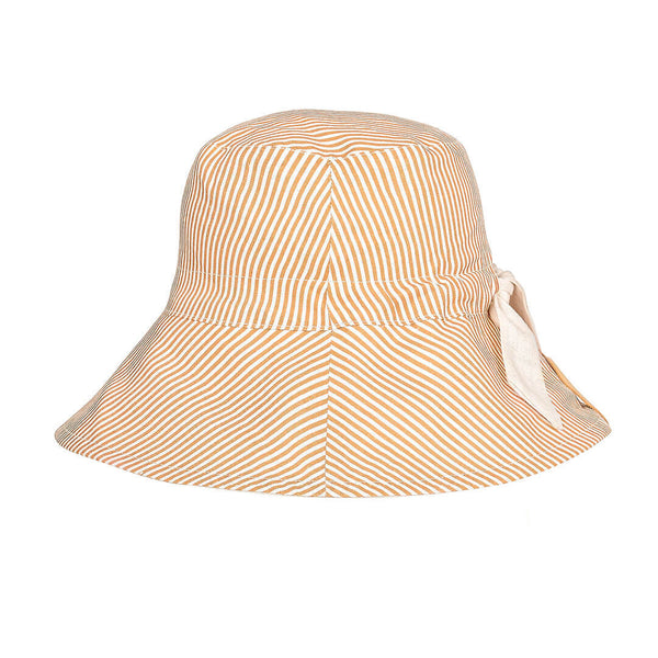 Bedhead Vacationer Reversible Adult Sun Hat - Frankie / Flax
