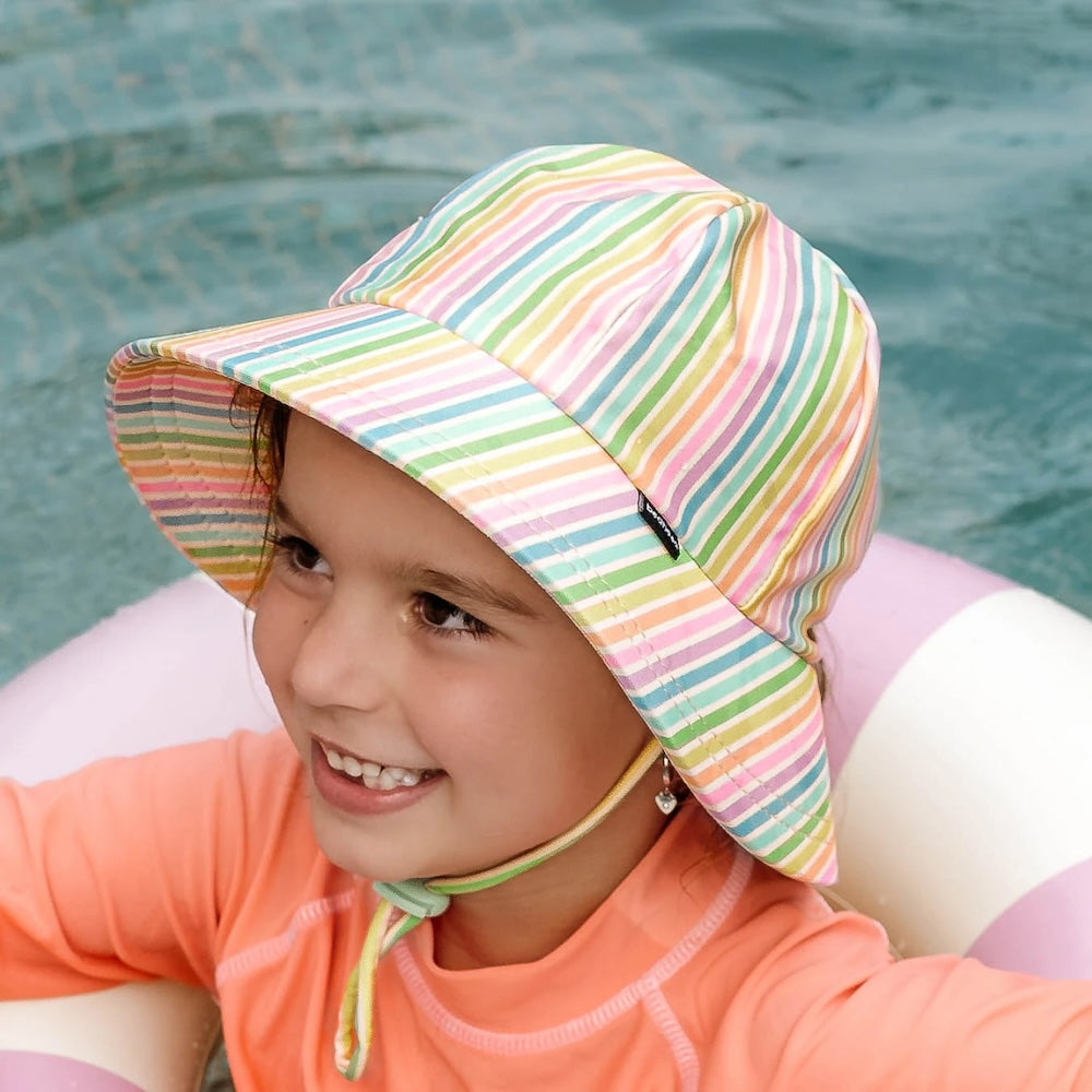 Bedhead Rainbow Swim Bucket Hat
