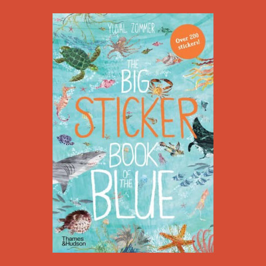 The Big Sticker Book of Blue by Yuval Zommer