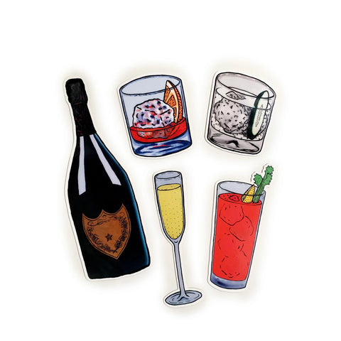 Billie Justice Thomson Big Drink Magnet Set