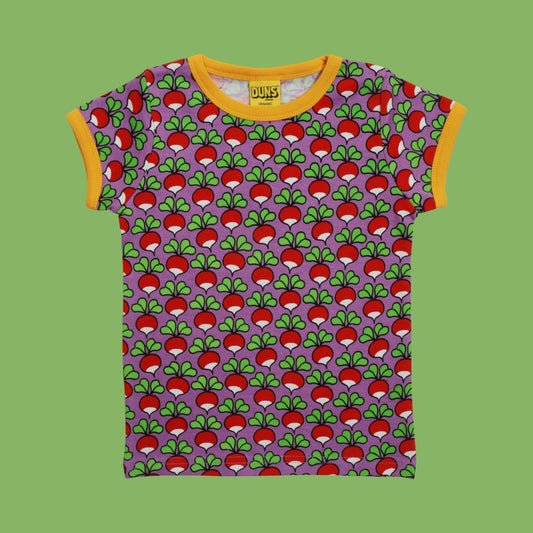 Duns Radish Violet Tulle Kids' Short Sleeve Tee