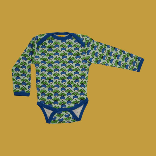 Duns Radish Beach Glass Long Sleeve Bodysuit