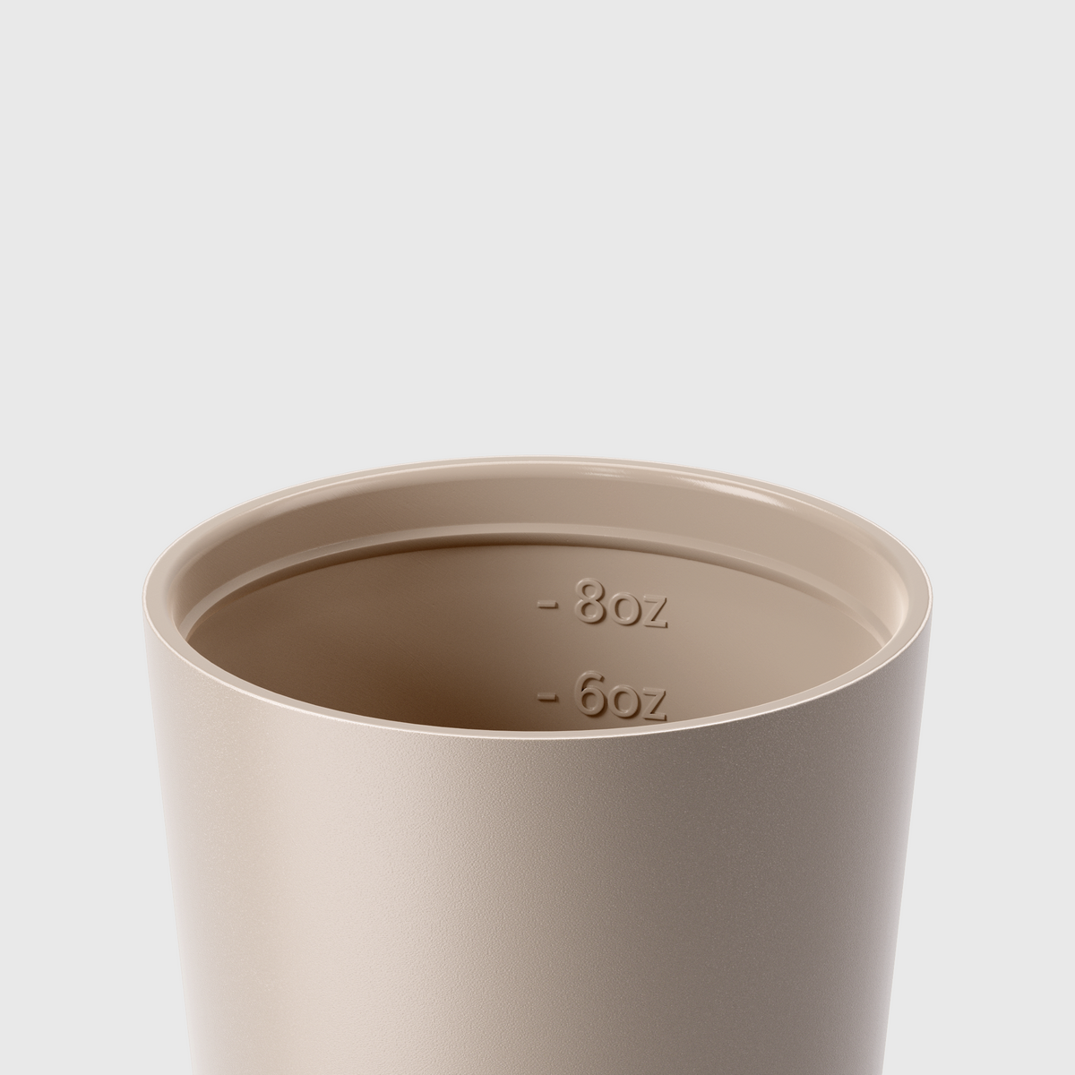Fressko Ceramic Interior Bino Reusable Coffee Cup - 8oz