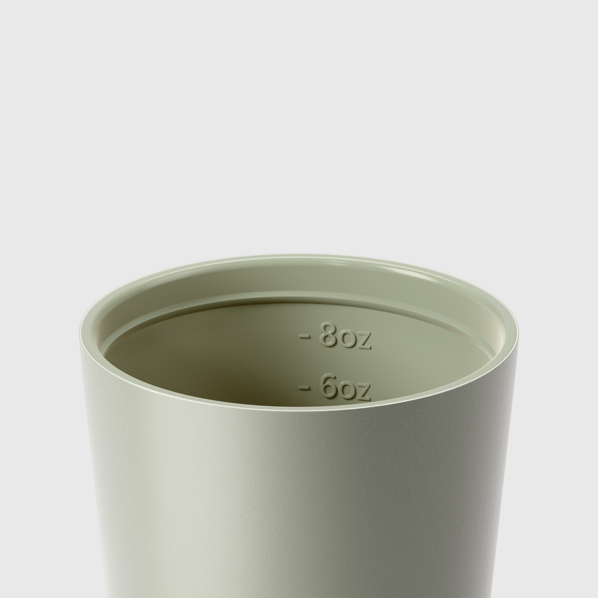 Fressko Ceramic Interior Bino Reusable Coffee Cup - 8oz