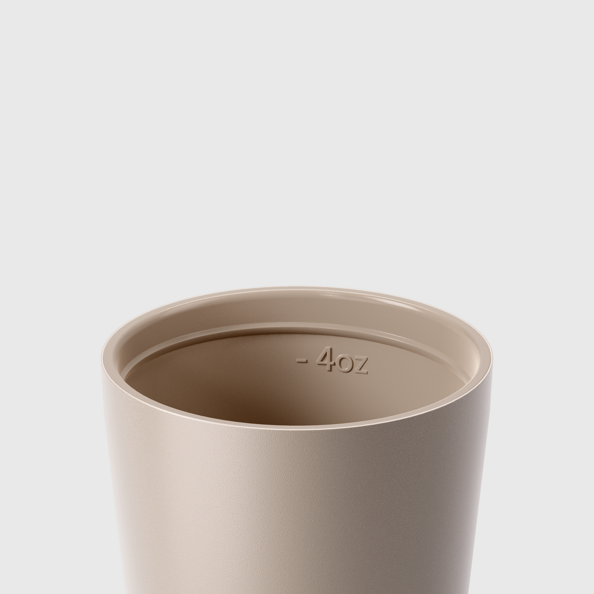 Fressko Ceramic Interior Piccolo Reusable Coffee Cup with Hang Loop - 4oz