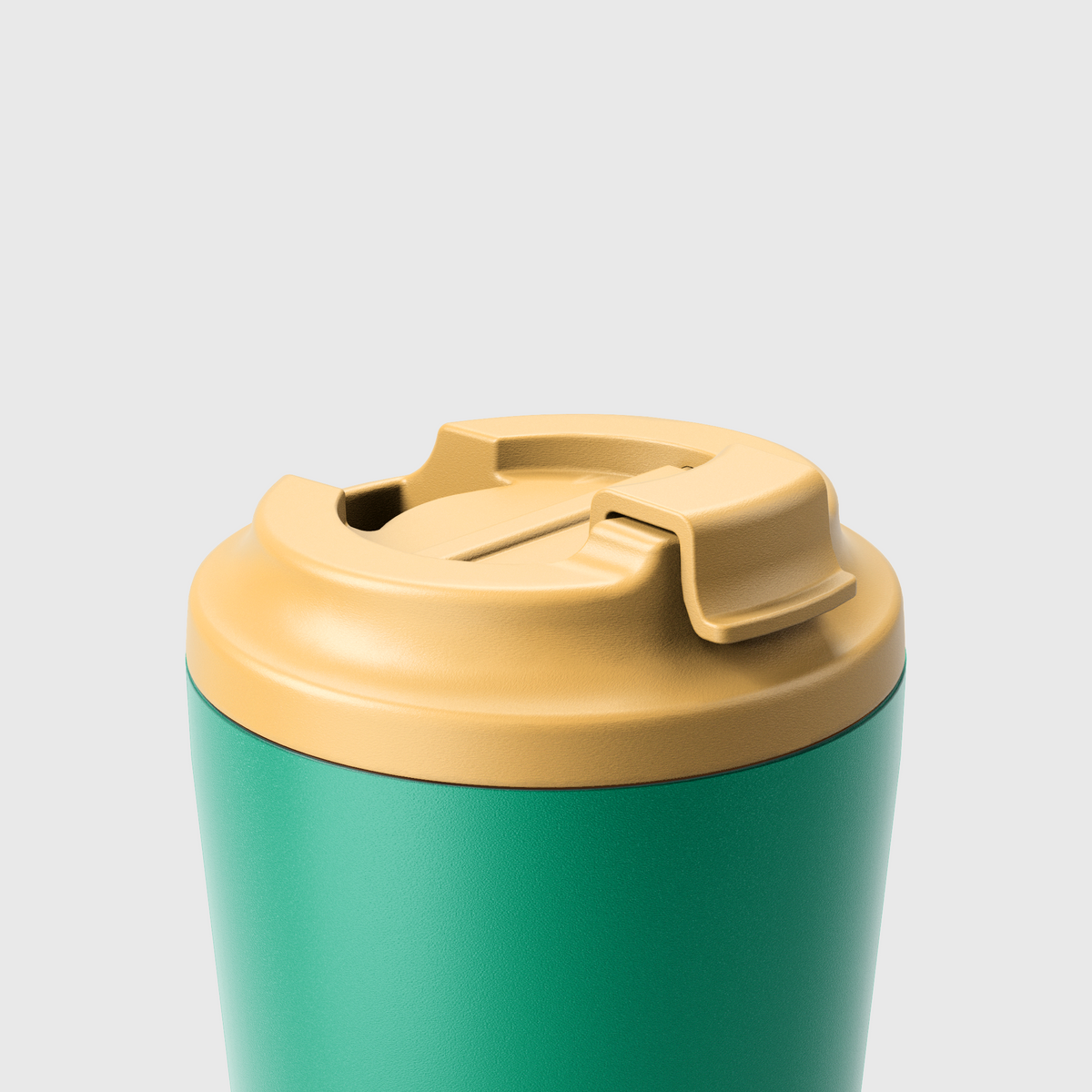 Fressko Ceramic Interior Piccolo Reusable Coffee Cup with Hang Loop - 4oz