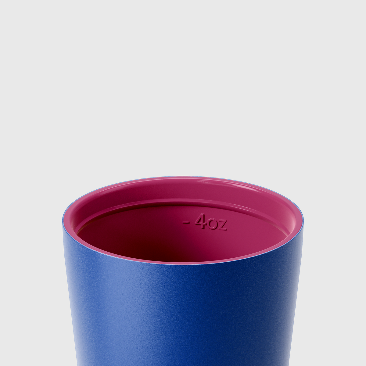 Fressko Ceramic Interior Piccolo Reusable Coffee Cup with Hang Loop - 4oz