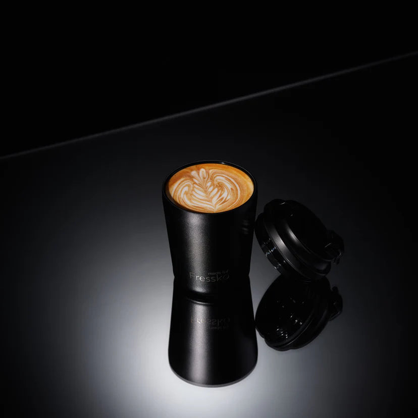 Fressko Ceramic Interior Piccolo Reusable Coffee Cup with Hang Loop - 4oz