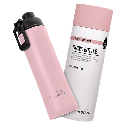 IMPERFECT: Fressko MOVE Drink Bottle - 660ml in Floss