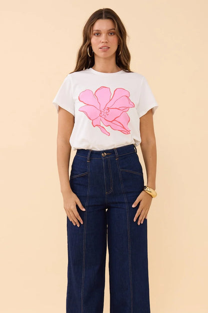 Frock Me Out Denim High Waisted Jeans - Indigo