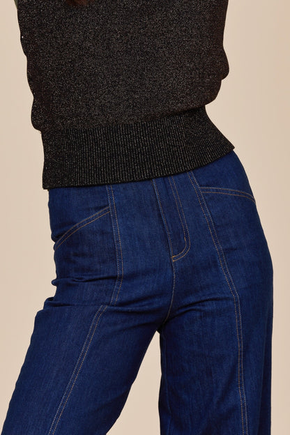 Frock Me Out Lurex Knit - Black