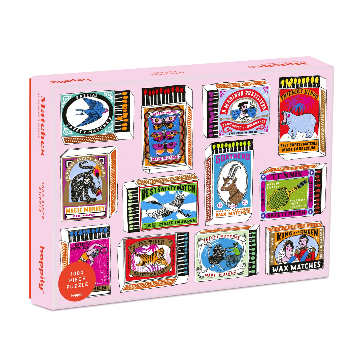 Happily Puzzles Matches 1000 Piece Jigsaw Puzzle