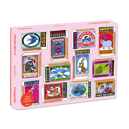 Happily Puzzles Matches 1000 Piece Jigsaw Puzzle