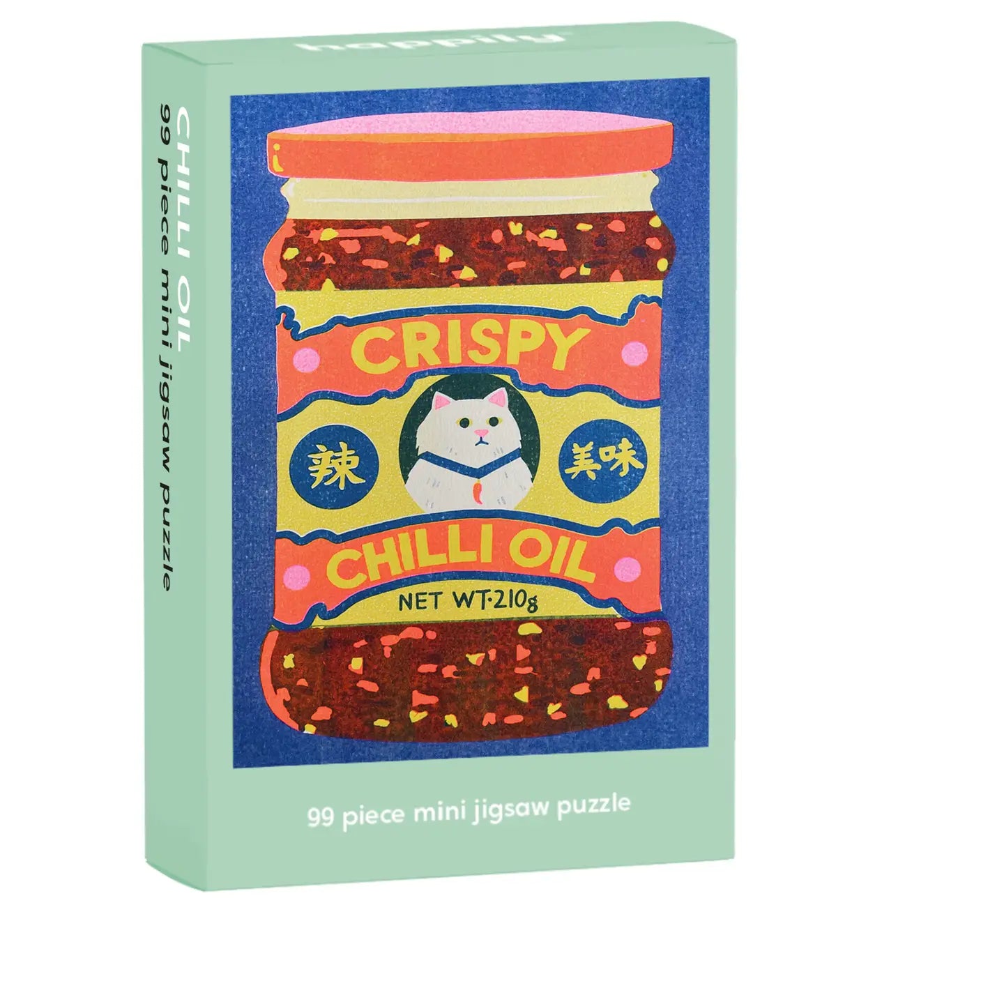 Happily Puzzles Chilli Oil 99 Piece Mini Jigsaw Puzzle