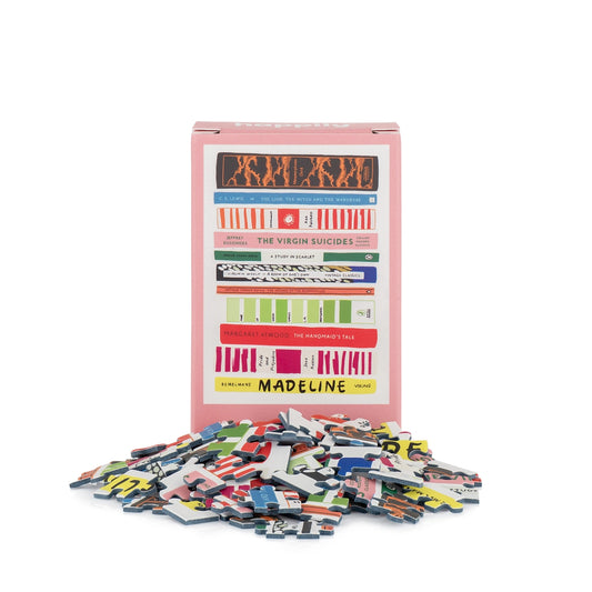 Happily Puzzles Classic Books 99 Piece Mini Jigsaw Puzzle