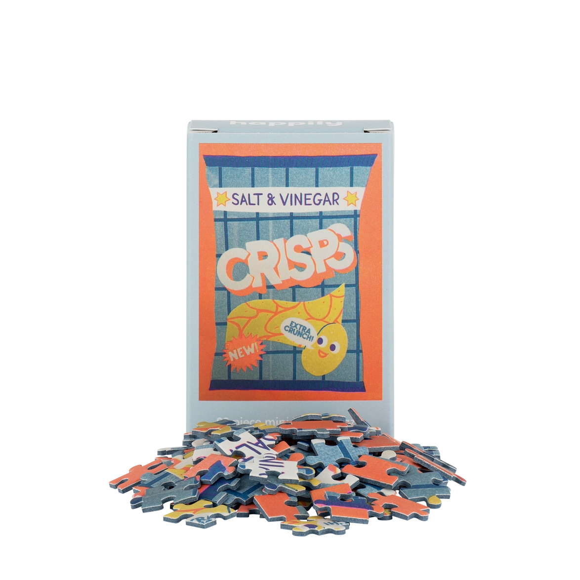 Happily Puzzles Crisps 99 Piece Mini Jigsaw Puzzle