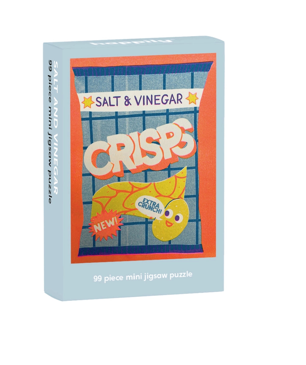 Happily Puzzles Crisps 99 Piece Mini Jigsaw Puzzle