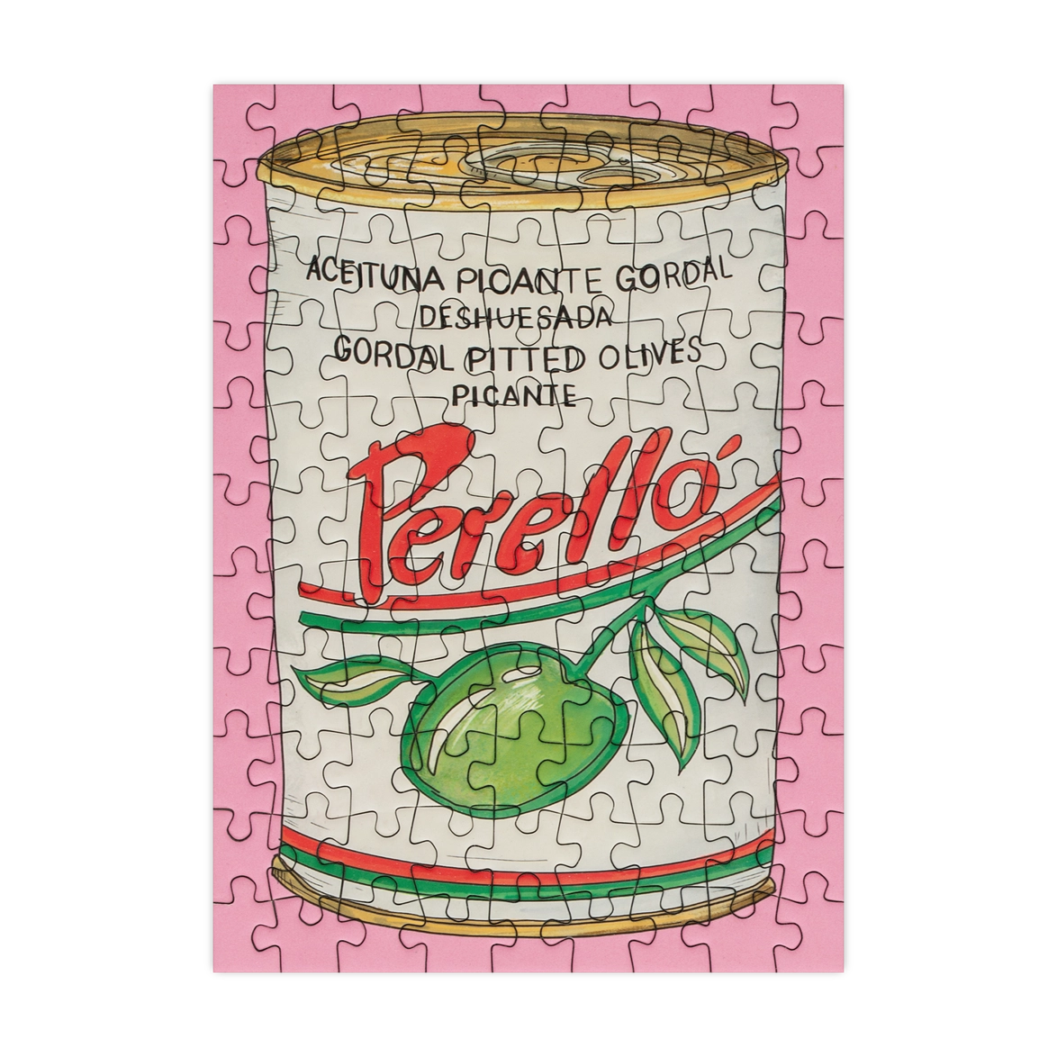 Happily Puzzles Olives 99 Piece Mini Jigsaw Puzzle