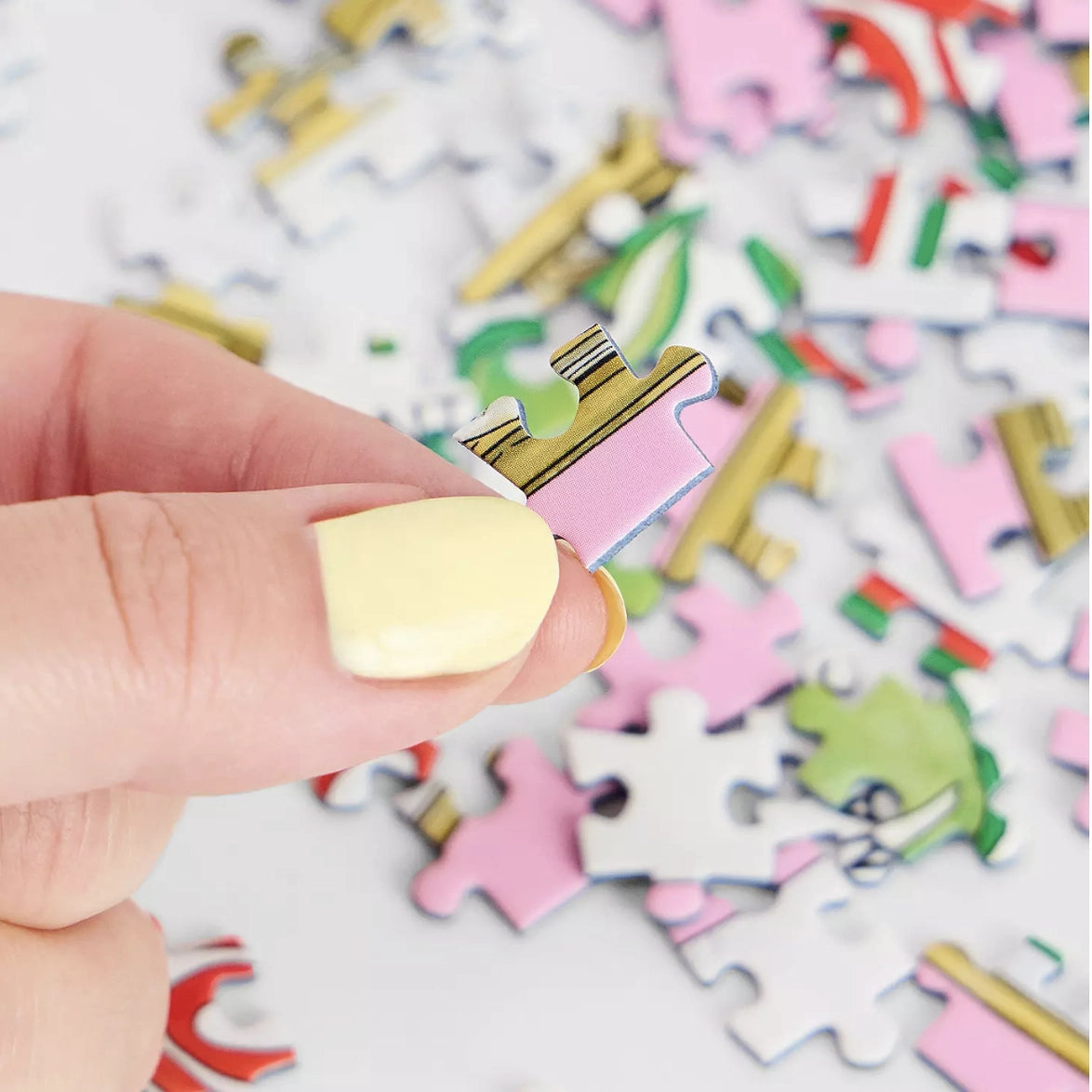 Happily Puzzles Olives 99 Piece Mini Jigsaw Puzzle