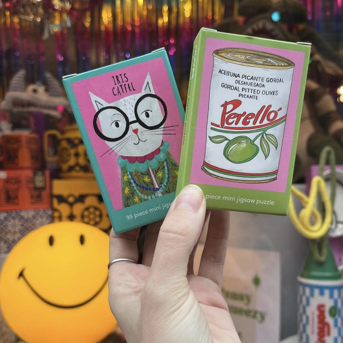 Happily Puzzles Olives 99 Piece Mini Jigsaw Puzzle