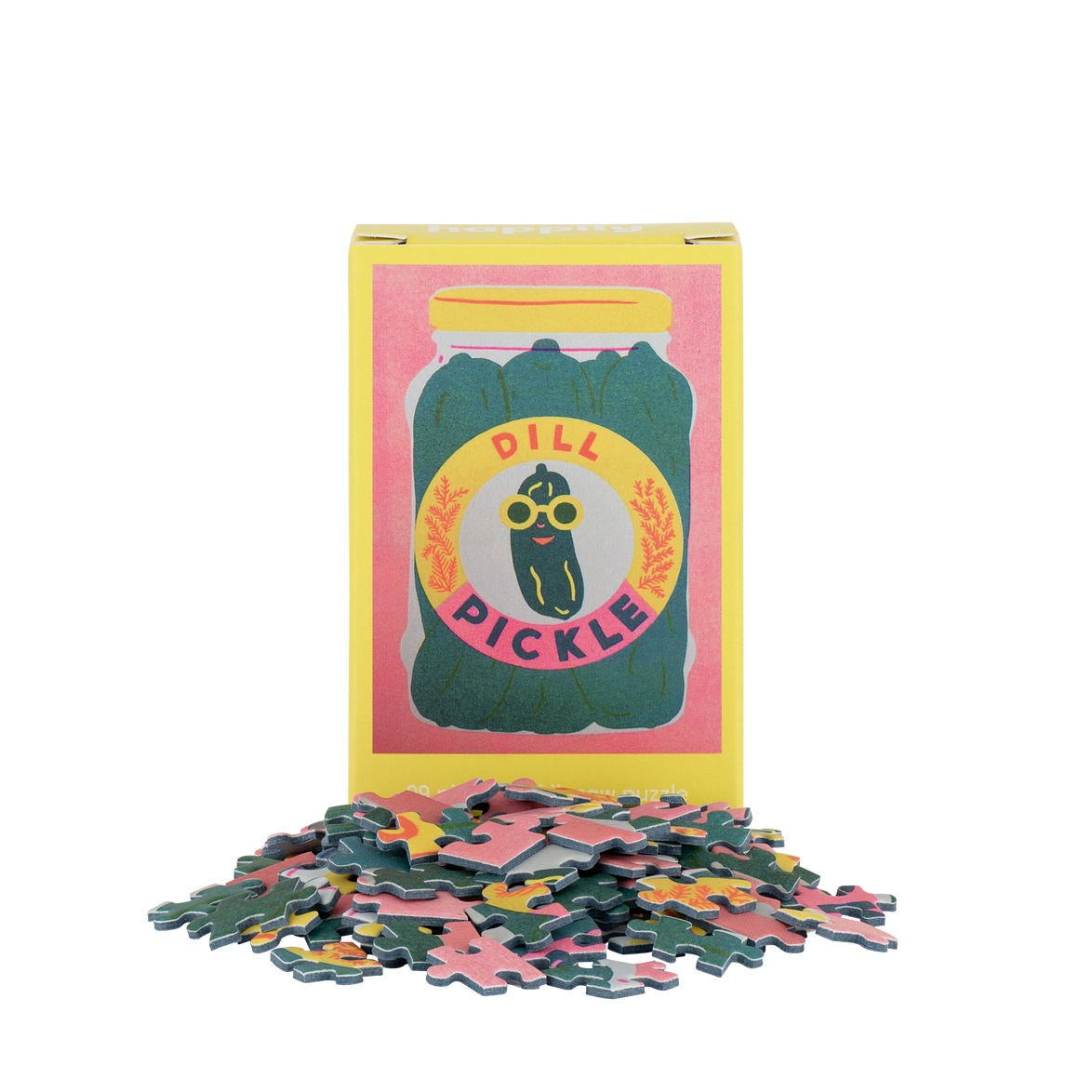 Happily Puzzles Pickle 99 Piece Mini Jigsaw Puzzle