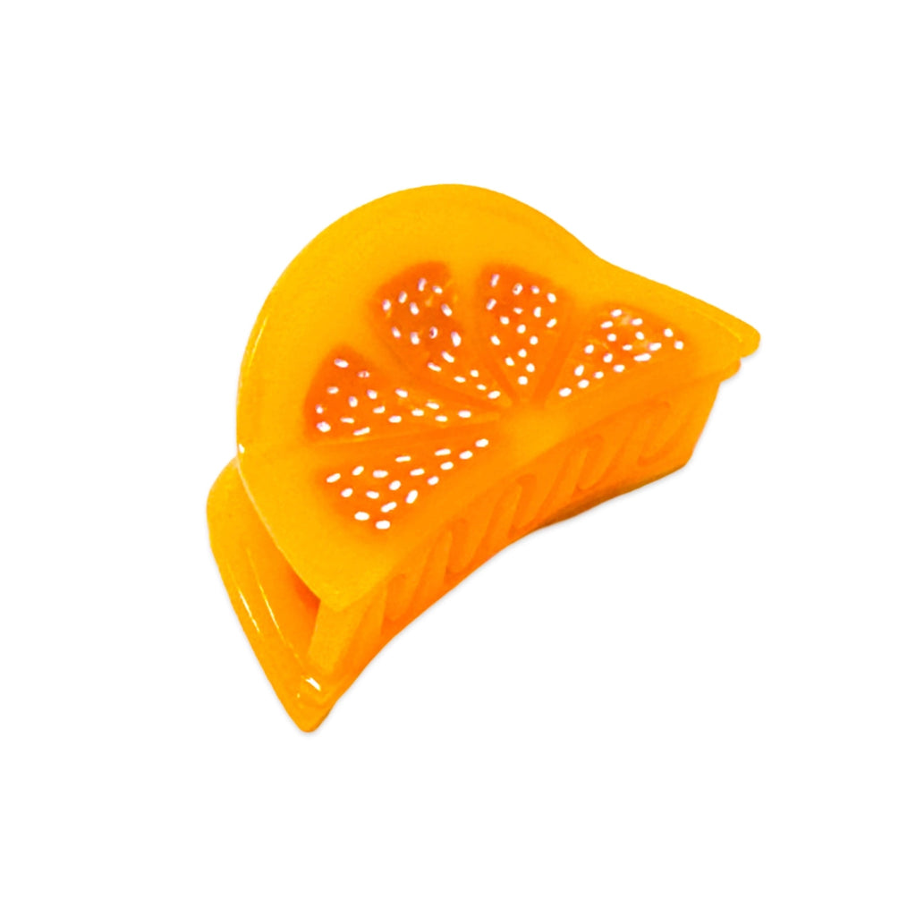 Jenny Lemons Mini Orange Slice Hair Claw