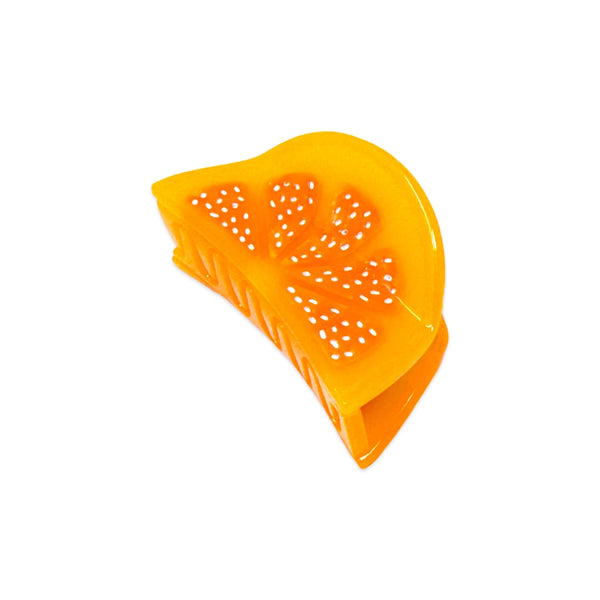 Jenny Lemons Mini Orange Slice Hair Claw