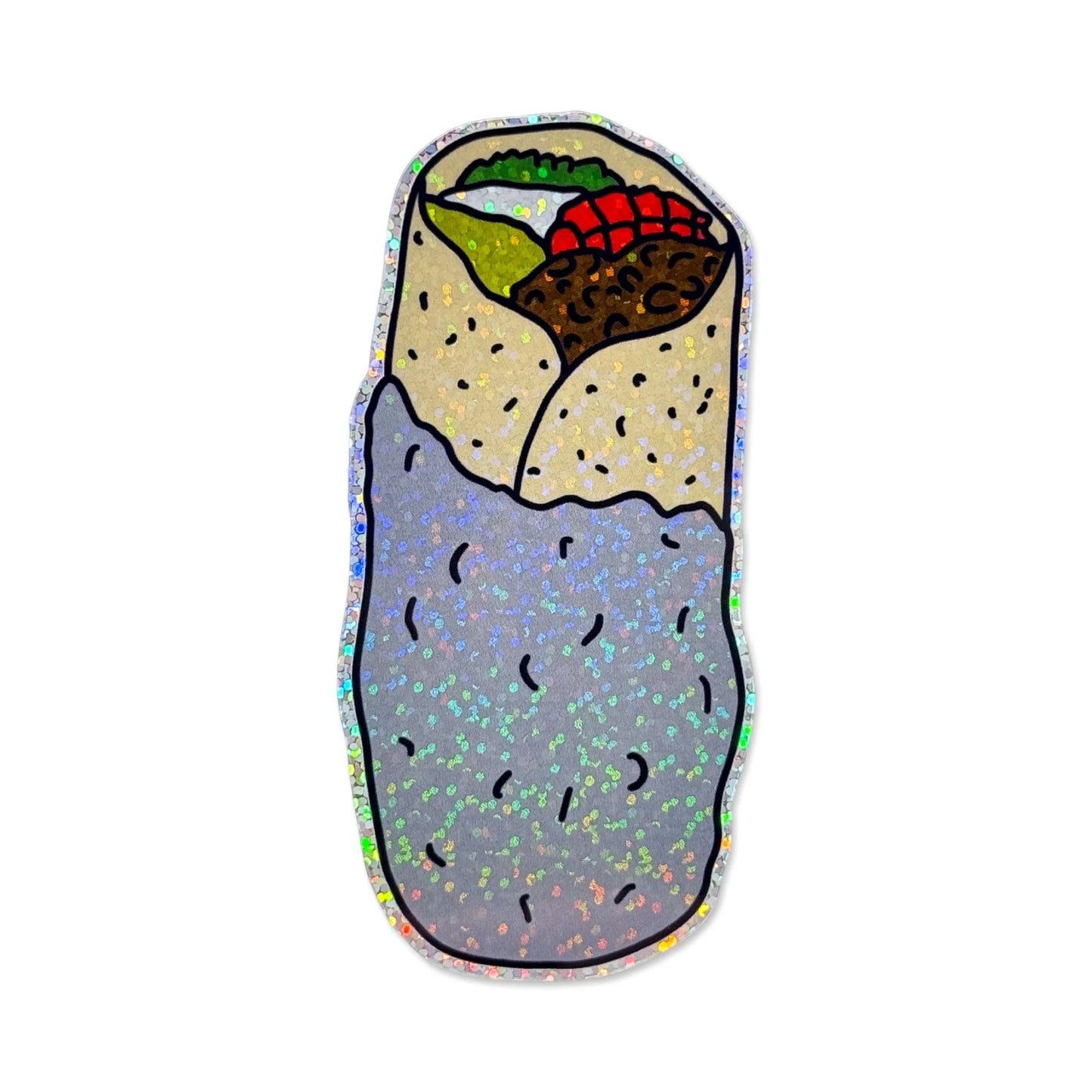 Jenny Lemons Burrito Sticker