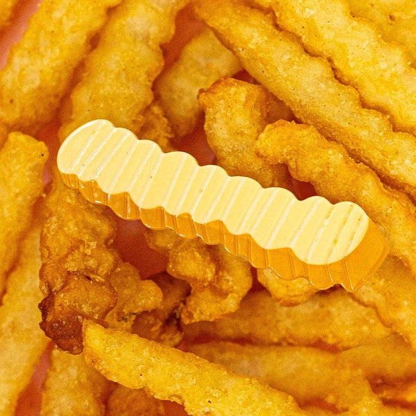 Jenny Lemons Crinkle Cut Fries Hair Clip Set