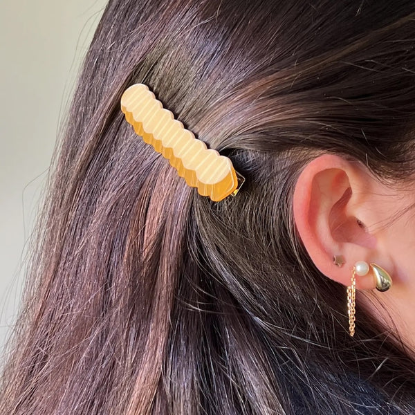 Jenny Lemons Crinkle Cut Fries Hair Clip Set