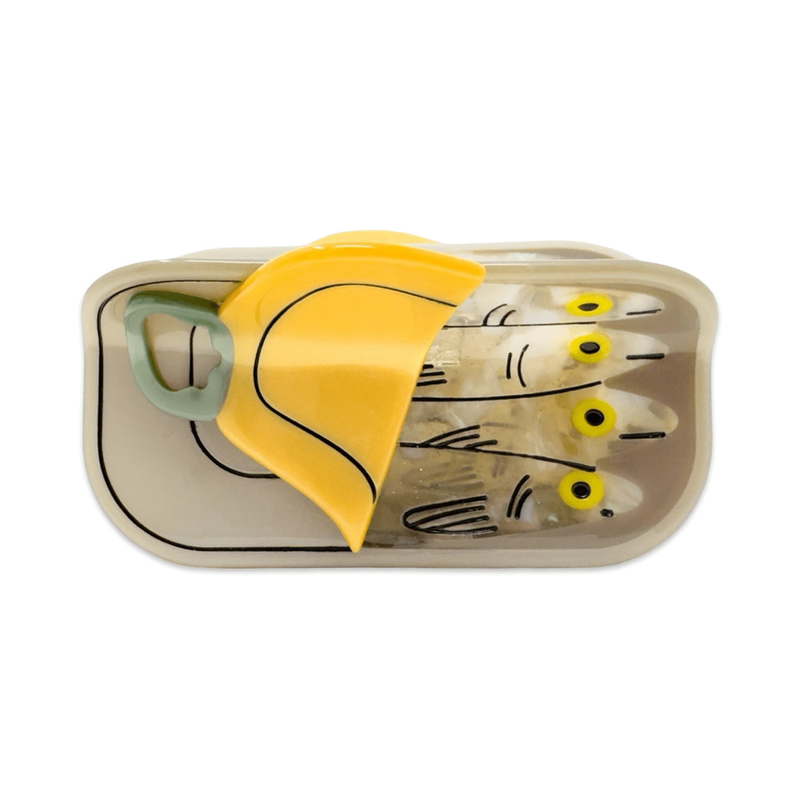 Jenny Lemons Sardines Hair Claw