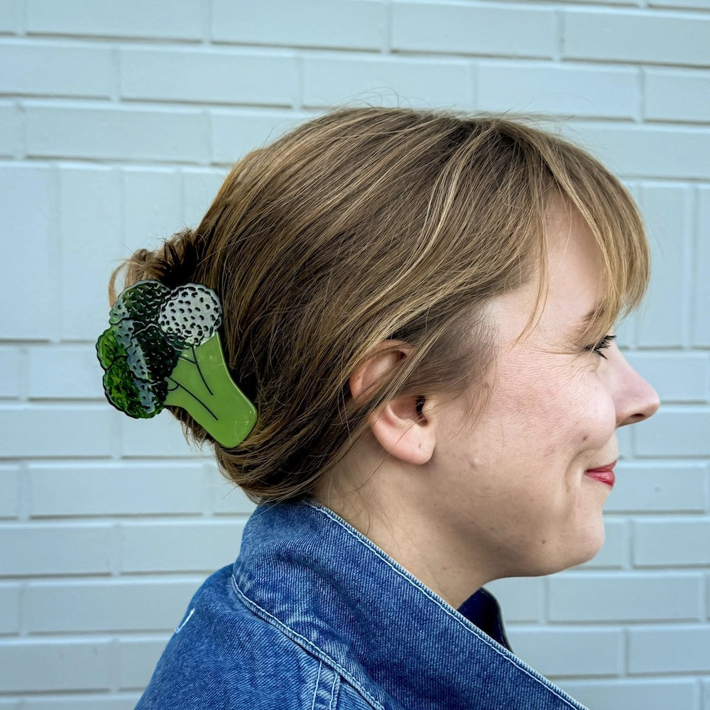 Jenny Lemons Big Broccoli Hair Claw