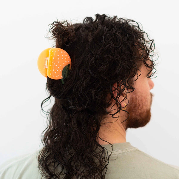 Jenny Lemons Midi Orange Hair Claw