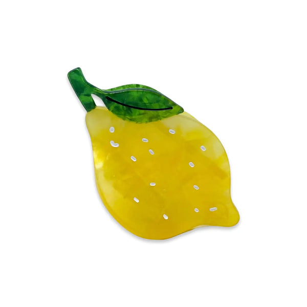 Jenny Lemons Midi Lemon Hair Claw