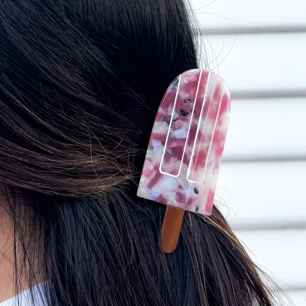 Jenny Lemons Strawberry Cream Paleta Hair Claw