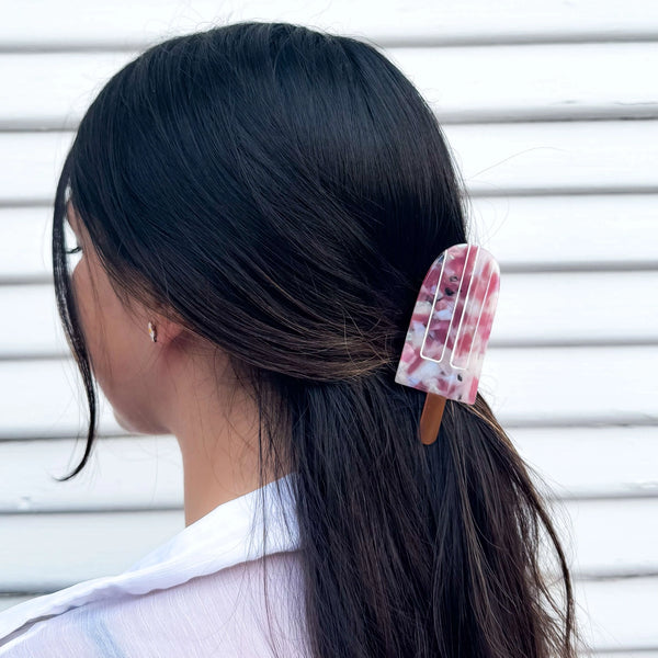 Jenny Lemons Strawberry Cream Paleta Hair Claw