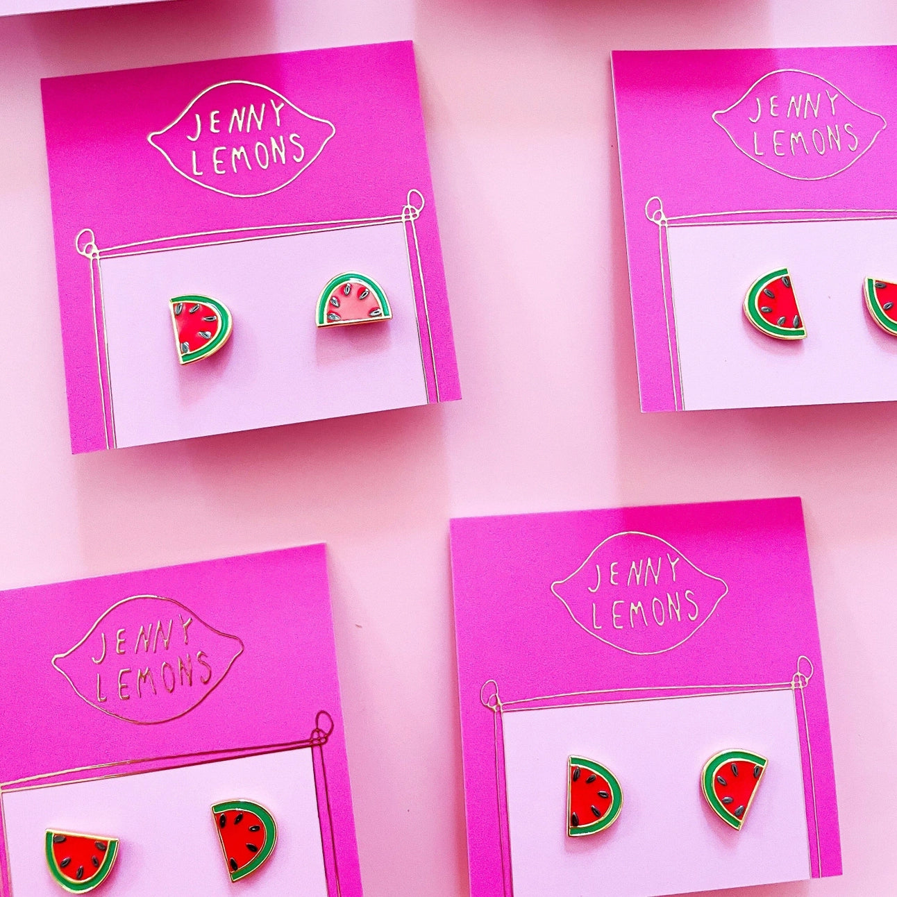Jenny Lemons Watermelon Earrings