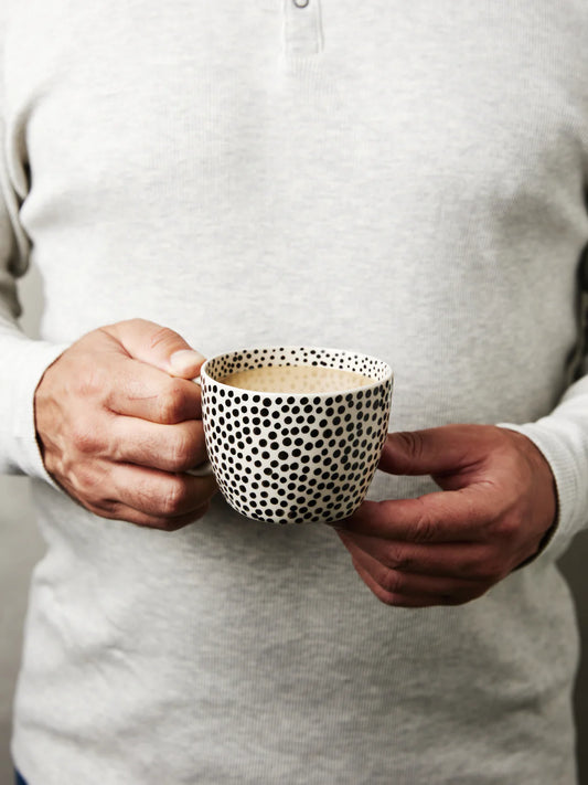 Jones & Co Chino Mug - Black Sprinkle