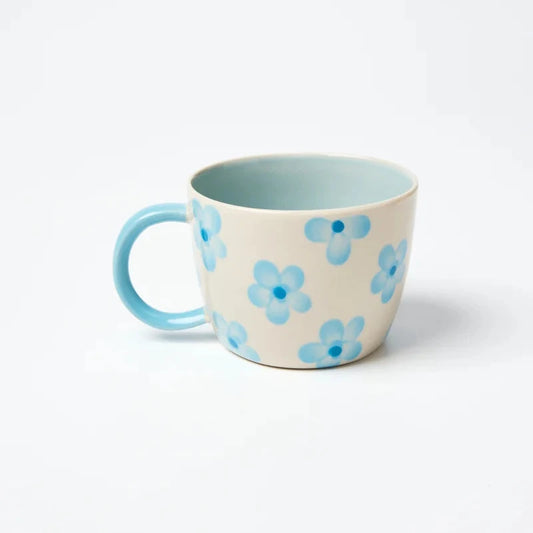Jones & Co Chino Mug - Blue Daisy