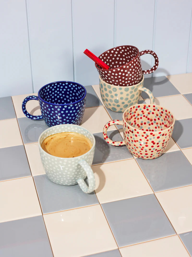 Jones & Co Chino Mug - Powder Dot