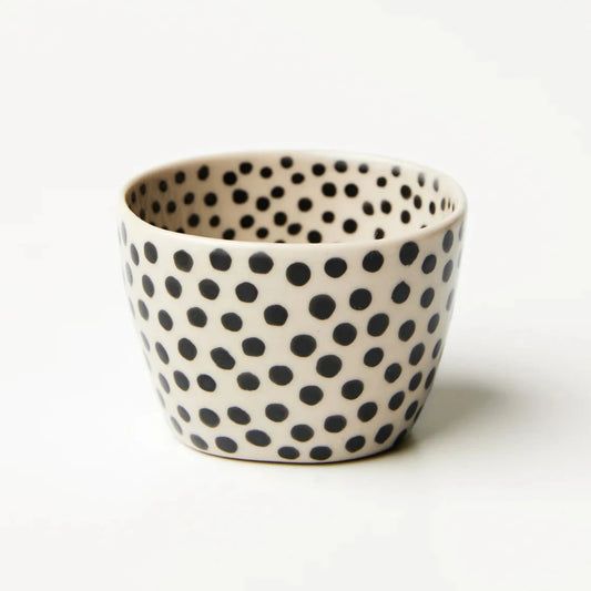 Jones & Co Chino Salt Bowl - Black Sprinkle