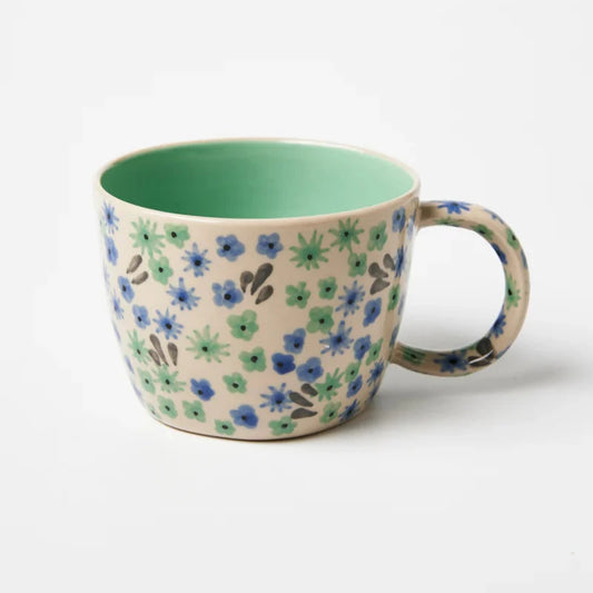 Jones & Co Ditsy Mug - Mint