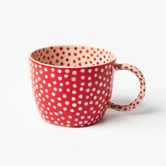 Jones & Co Chino Mug - Red Sprinkle