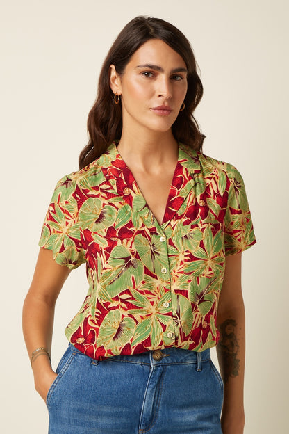 King Louie Bella Blouse - Rico